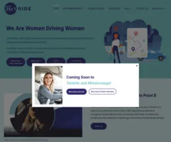 Herride.com(HerRide Hailing) Screenshot