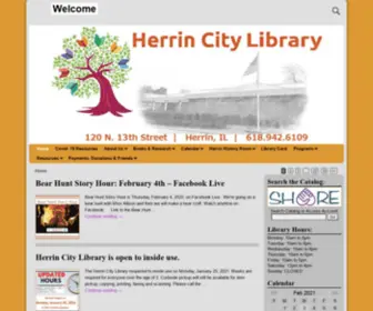 Herrincitylibrary.org(Herrincitylibrary) Screenshot