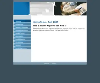 Herrinfo.de(Herrinfo) Screenshot
