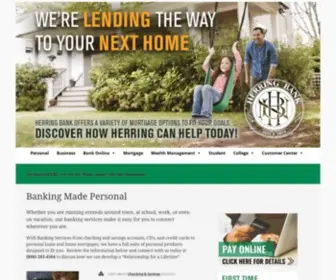 Herringbank.com(Herring Bank) Screenshot