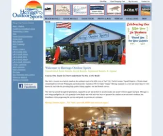 Herringsoutdoorsports.com(Herrings Outdoor Sports) Screenshot