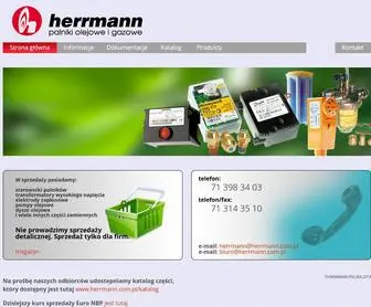 Herrmann.com.pl(HERRMANN POLSKA) Screenshot