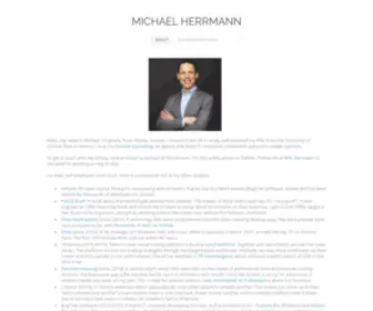 Herrmann.io(Michael Herrmann) Screenshot