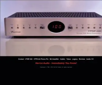 Herronaudio.com(Herron Audio) Screenshot