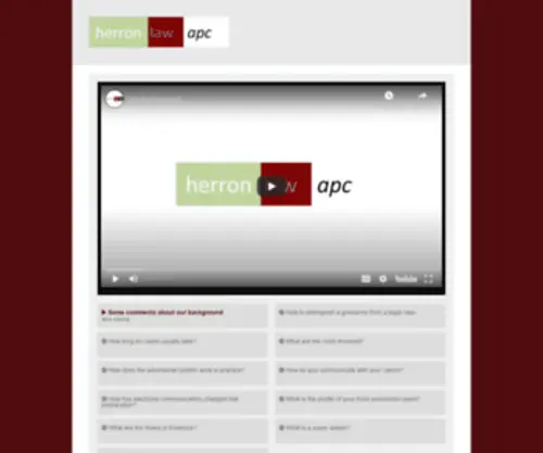 Herronlawapc.com(Herronlaw apc) Screenshot