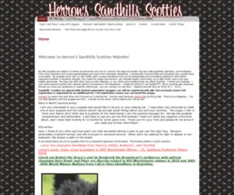 Herronssandhillsscotties.com(Herron's Sandhills Scotties) Screenshot