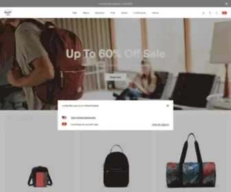 Herschel.com.hk(Herschel Supply Co) Screenshot