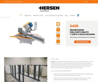 Hersen.com(Maquinaria para mármol) Screenshot