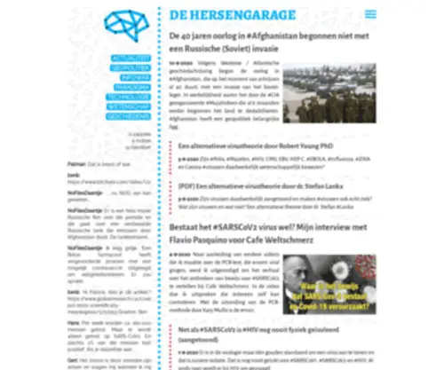 Hersengarage.nl(Hersengarage) Screenshot