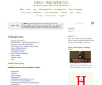 Hersfoundation.com(HERS Foundation) Screenshot