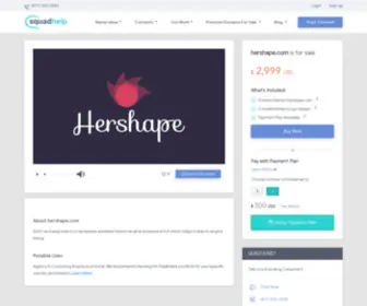 Hershape.com(HerShape) Screenshot