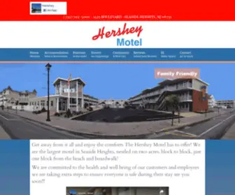 Hersheymotel.com(Jersey Shore) Screenshot