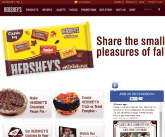 Hersheyscocoamulch.com(Chocolate Products) Screenshot