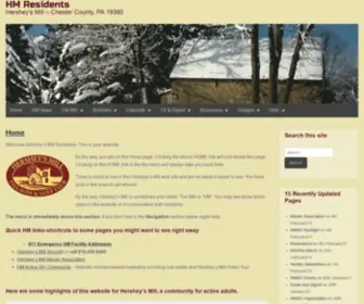 Hersheysmill.org(Hershey's Mill) Screenshot