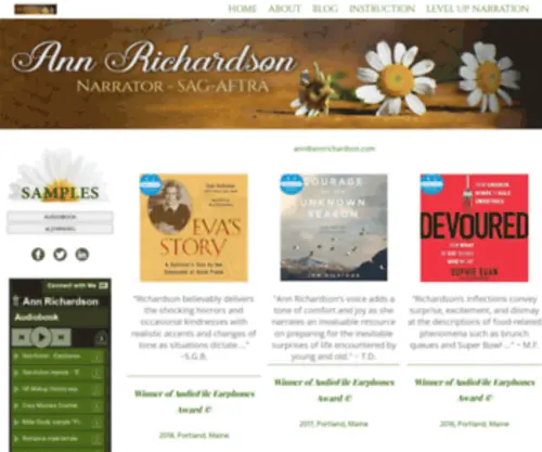 Hersmoothvoice.com(Ann Richardson) Screenshot