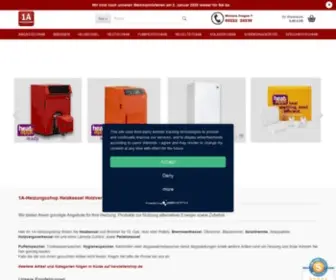 Herstellershop.de(1A-Heizungsshop Heizkessel Brenner günstig kaufen) Screenshot