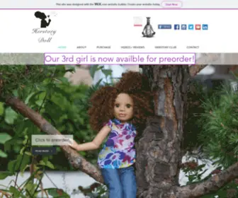 Herstorydoll.com(Herstory Doll) Screenshot