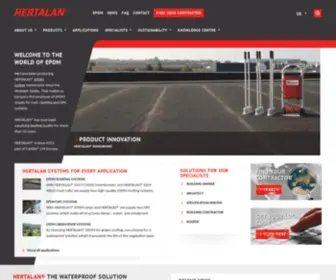 Hertalan.co.uk(CARLISLE Construction Materials) Screenshot