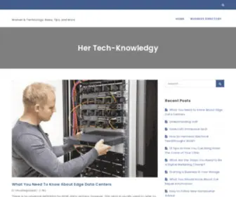 Hertechknowledgy.com(Women & Technology) Screenshot