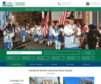 Hertfordncrealestate.com(Homes, Farms, Land, Recreational Property) Screenshot