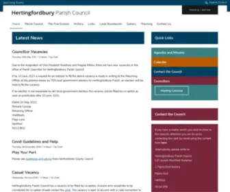 Hertingfordbury.org.uk(About Hertingfordbury Parish Council) Screenshot