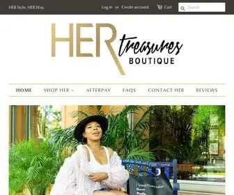 Hertreasuresboutique.com(HER Treasures Boutique) Screenshot