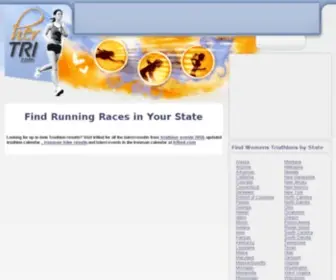 Hertri.com(Women's Triathlon Races And Results) Screenshot