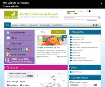 Hertsdirect.com(Hertsdirect) Screenshot