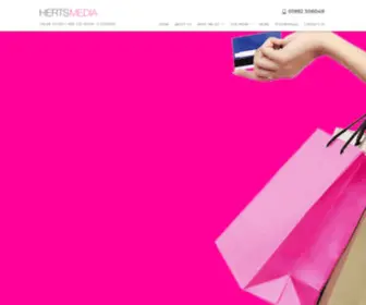 Hertsmedia.com(Website design and development made easier) Screenshot