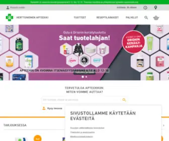 Herttoniemenapteekki.fi(Herttoniemenapteekki) Screenshot