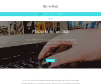 Hertwocents.com(Her Two Cents) Screenshot