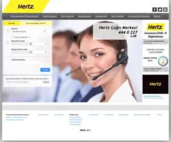 Hertz.com.tr(Hertz Araç Kiralama) Screenshot