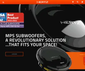 Hertzaudiovideo.com(Hertz produces high) Screenshot