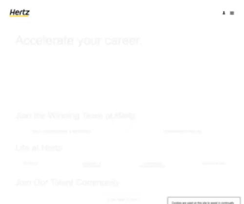 Hertzcareers.com(Hertz Careers) Screenshot