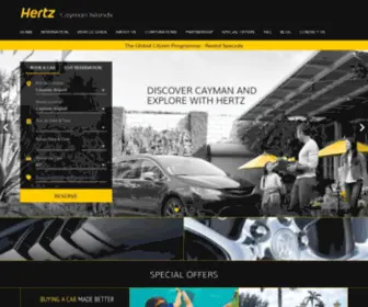 Hertzcayman.com(Hertz Cayman) Screenshot