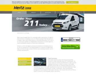 Hertzlease.ie(Hertz Lease Ireland) Screenshot