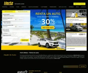 Hertzmexico.com(Sitio oficial) Screenshot