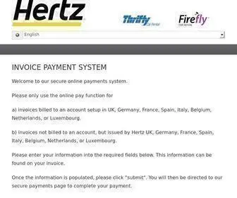 Hertzonlinepayments.com(Hertzonlinepayments) Screenshot