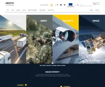 Hertzsystems.com(GPS) Screenshot