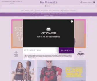 Heruniverse.com(Her Universe) Screenshot