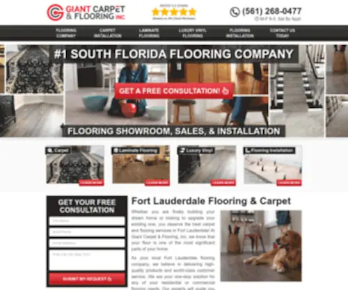 Hervedressshop.com(#1 Flooring Company Fort Lauderdale) Screenshot