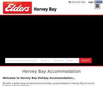 Herveybayholidayaccommodation.com.au(Hervey Bay Accommodation) Screenshot