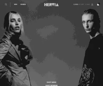 Hervia.com(Luxury Fashion Online) Screenshot