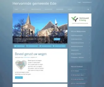 Hervormdede.nl(Hervormd Ede) Screenshot