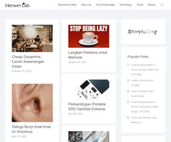 Herwinlab.com(Herwin Lab) Screenshot
