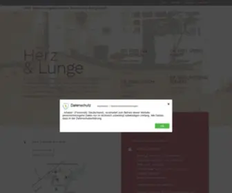 Herz-Lungen-Praxis.de(MVZ Herz) Screenshot
