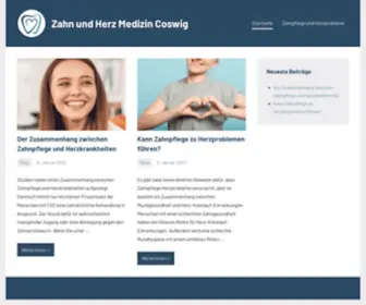Herz-Zentrum-Coswig.de(Schallzahnbürste) Screenshot