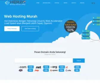 Herza.id(Web Hosting Murah) Screenshot