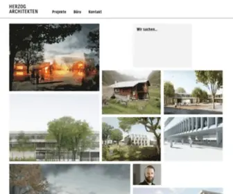 Herzog-Architekten.ch(HERZOG ARCHITEKTEN) Screenshot