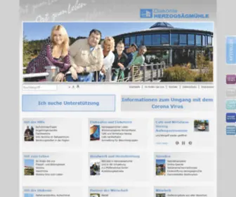 Herzogsaegmuehle.de(Herzogsägmühle) Screenshot